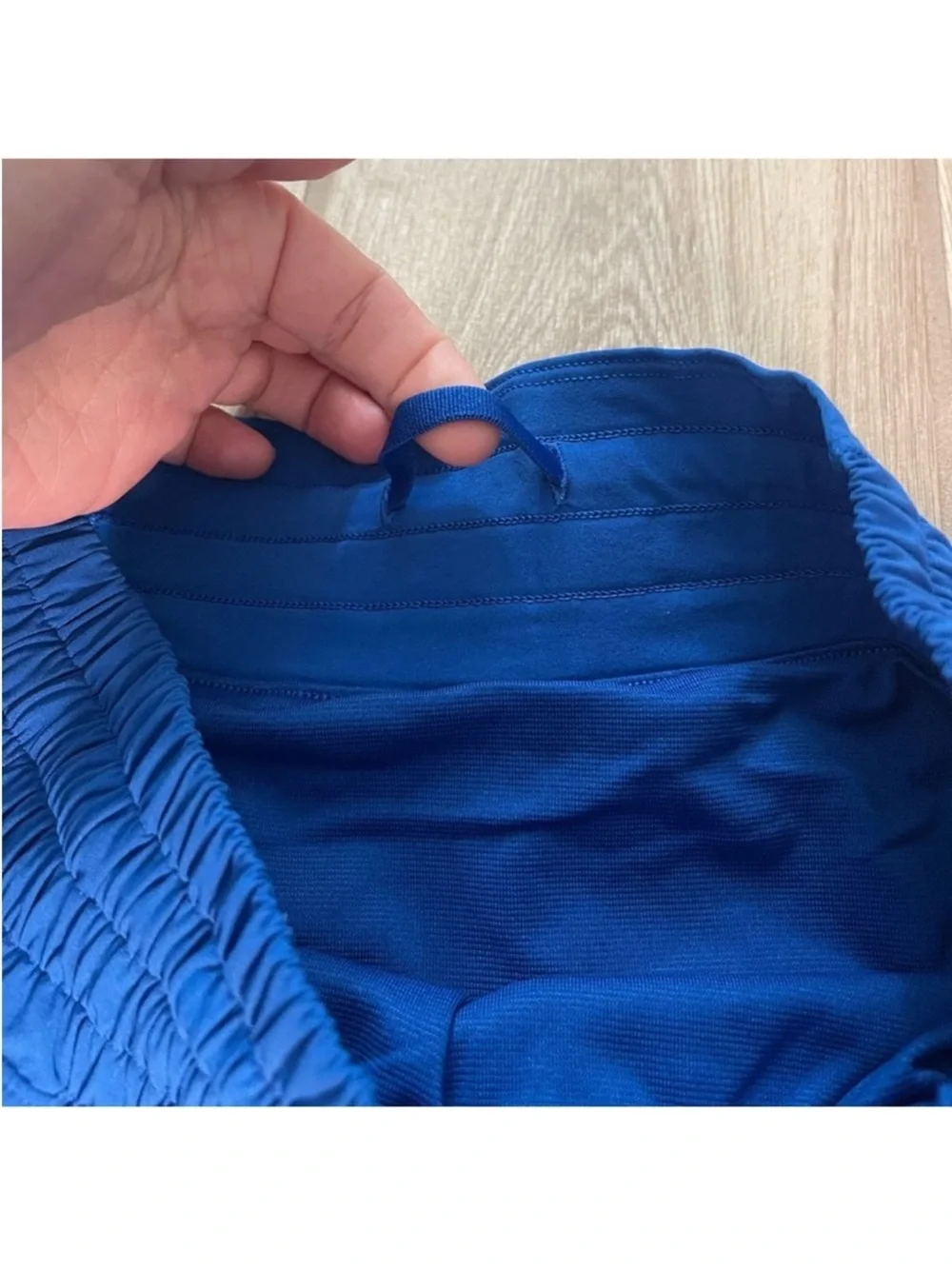 Lululemon Hotty Hot High Rise Lined Shorts Galactic Cobalt 2.5